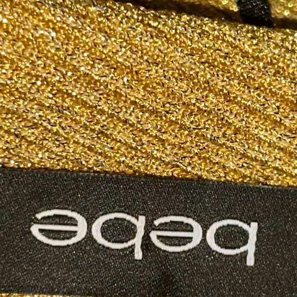 NWOT Bebe ribbed body con sleeveless midi dress - Picture 10 of 10